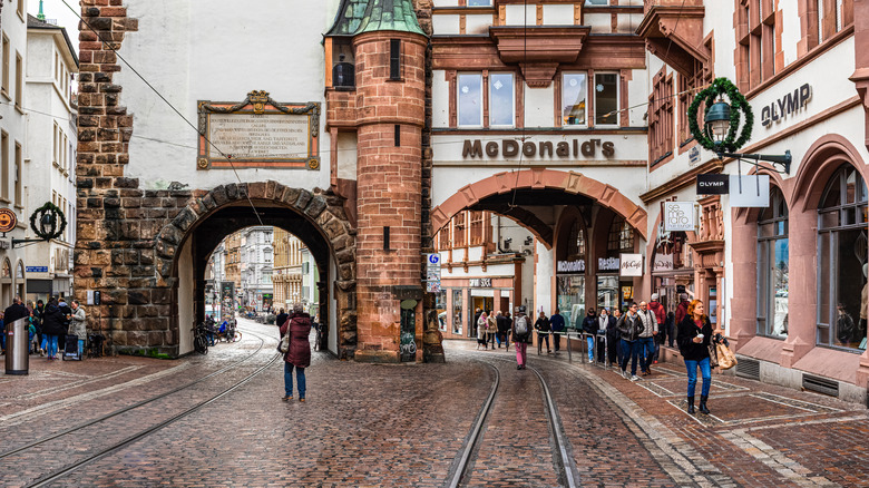 A McDonald's restaurant in Germany