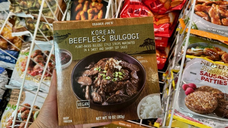 Korean Beefless Bulgogi box