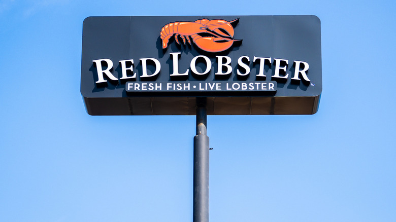 Red Lobster Sign