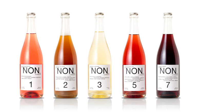 Five bottles of NON