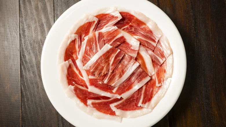 Jamón Ibérico de Bellota (cortado a mano)