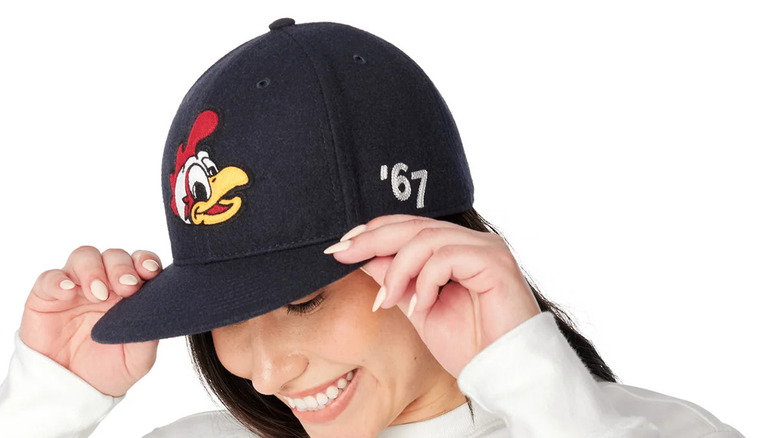 Chick-fil-A hat features Doodles patch.