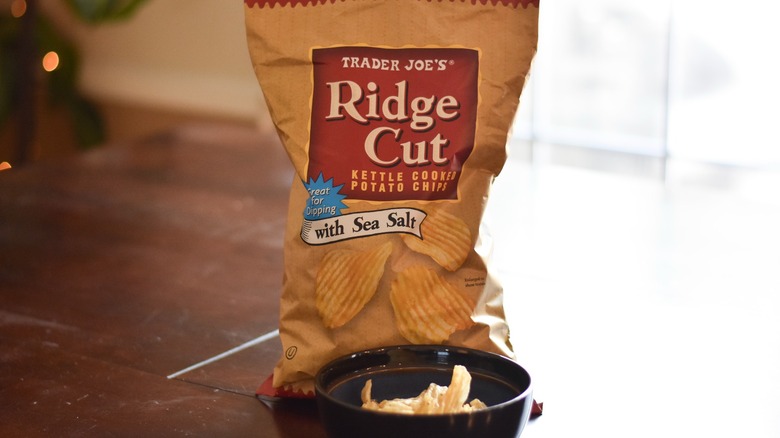 Trader Joe's ridge cut chips