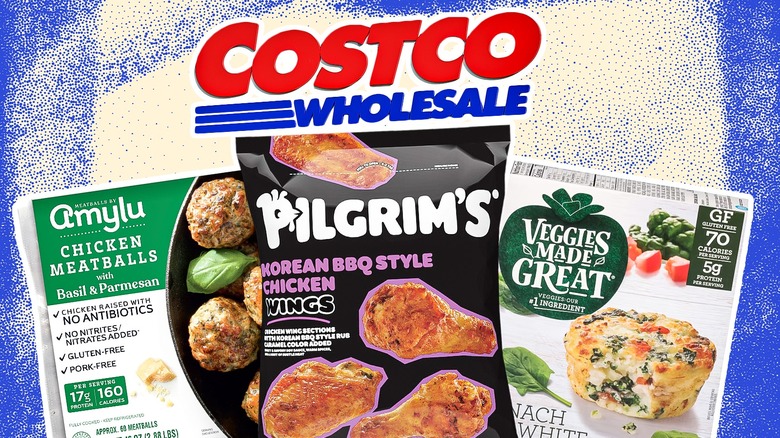 A group of appetizers from Costco