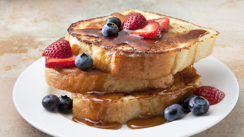 french toast on plate