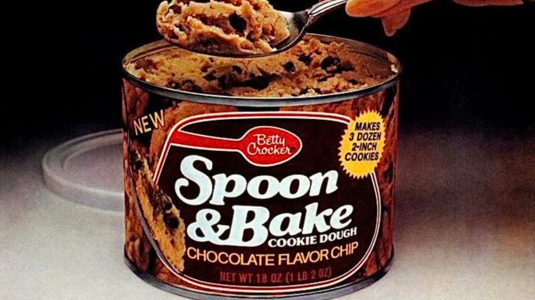 Betty Crocker canned cookie dough