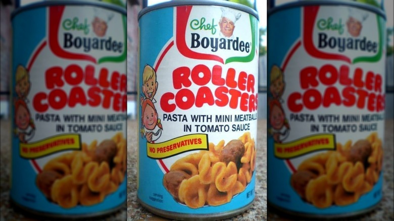 Chef Boyardee Roller Coasters can