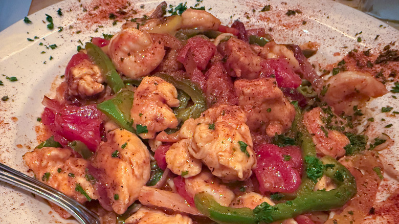 The Cajun Jambalaya Pasta from The Cheesecake Factory