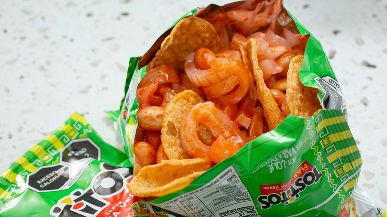 Bag of tostilocos