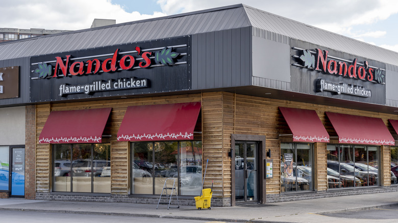 The exterior of Nando's