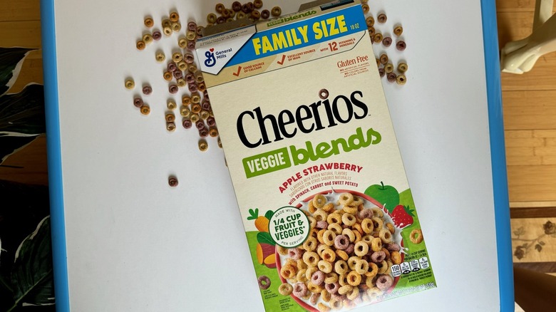 Cheerios Veggie Blends cereal