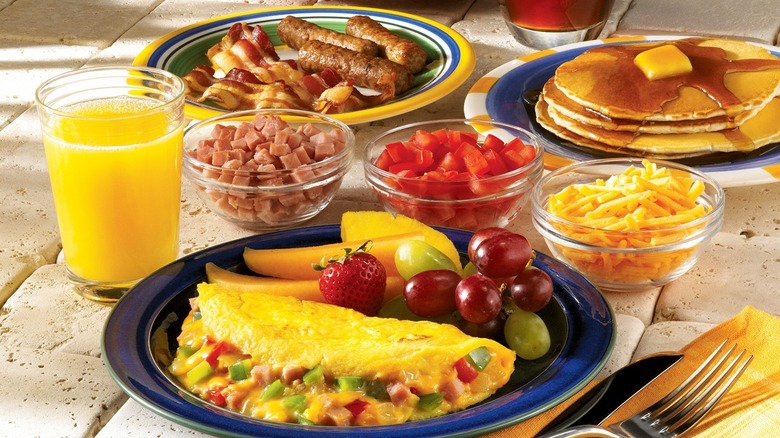 An assortment of dishes and drinks served at Ryan's