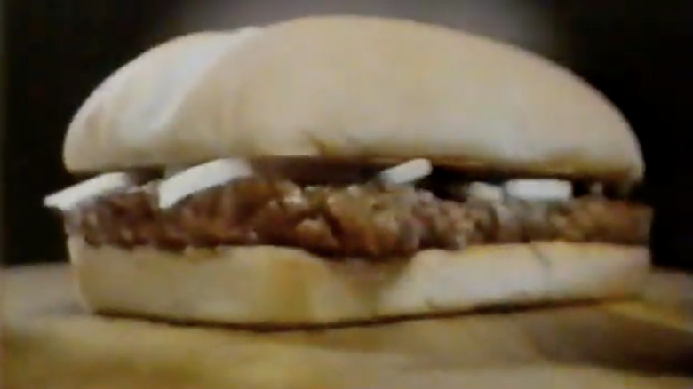 Screenshot of McDonald's Chopped Beefsteak Sandwich commercial