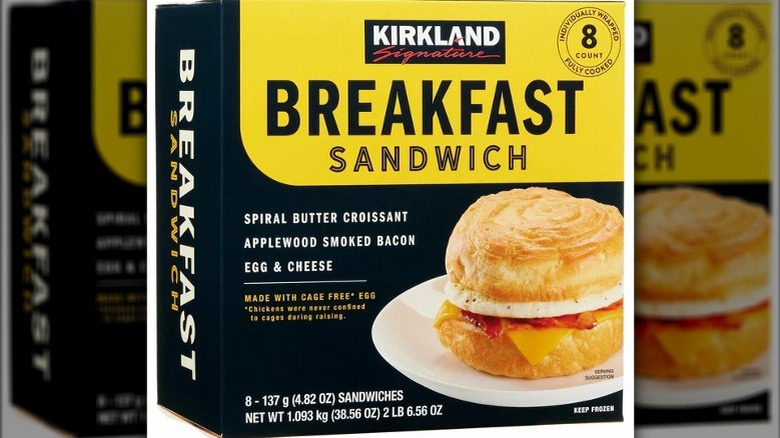 Kirkland breakfast sandwich box