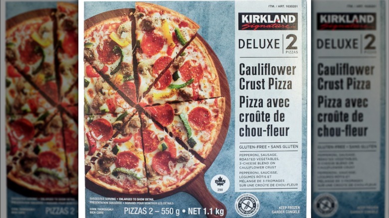 Kirkland Cauliflower Pizza box