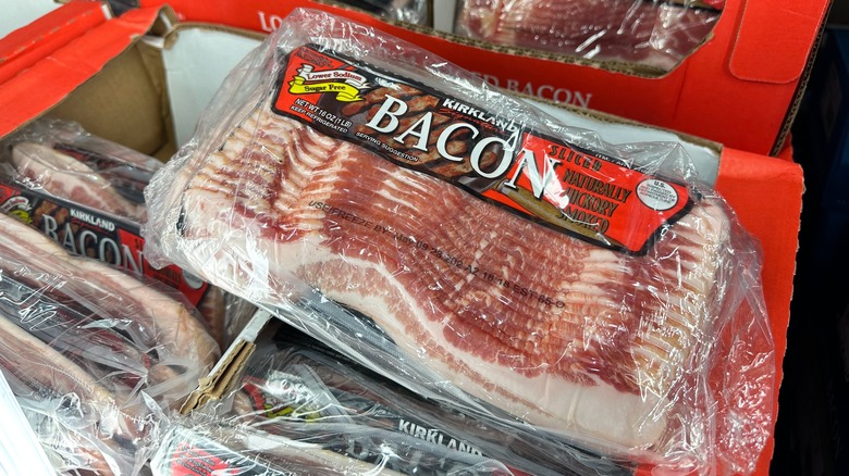 Kirkland bacon packages