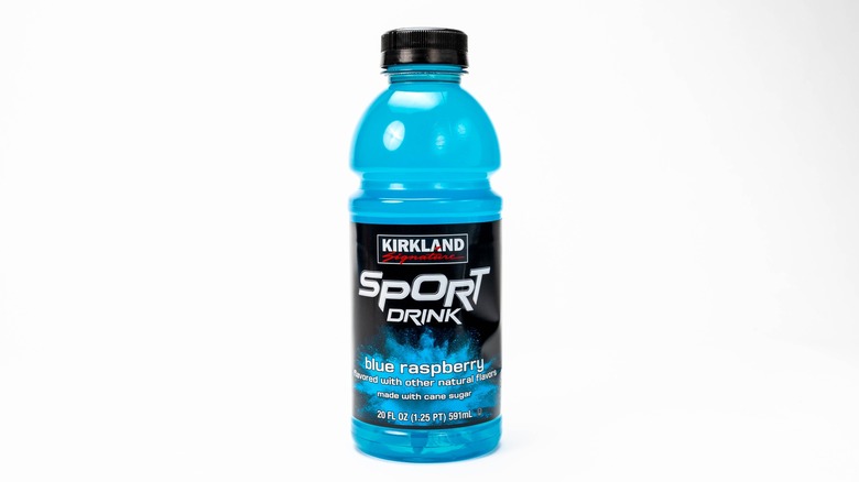 Kirkland blue raspberry sport drink