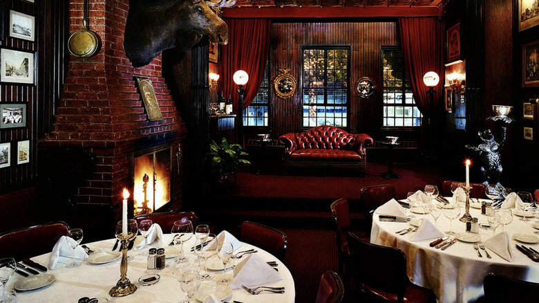 Bull Moose Room at Keens Steakhouse