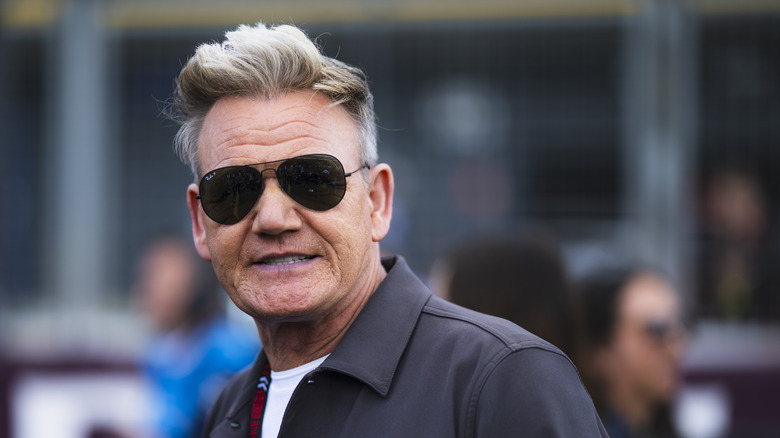 Gordon Ramsay wearing sunglasses