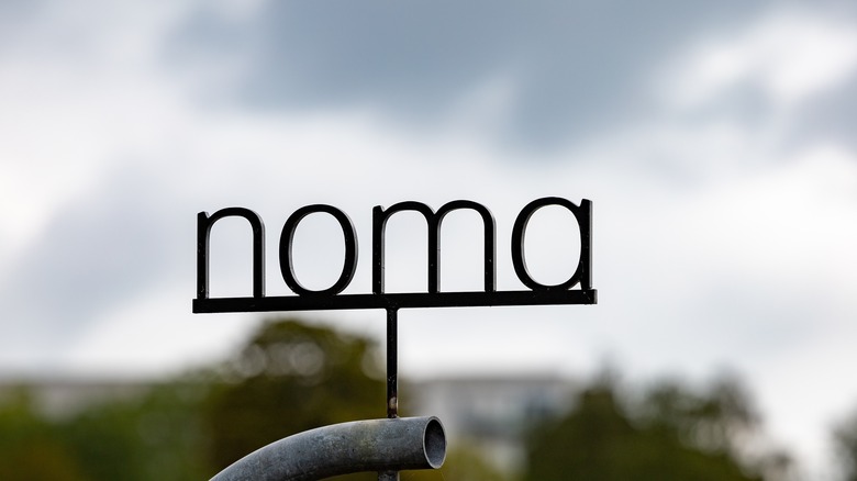 Noma restaurant sign