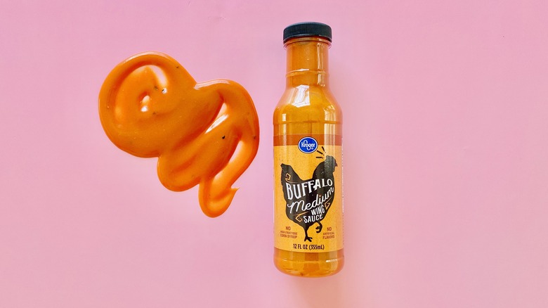 Kroger Buffalo Wing Sauce bottle