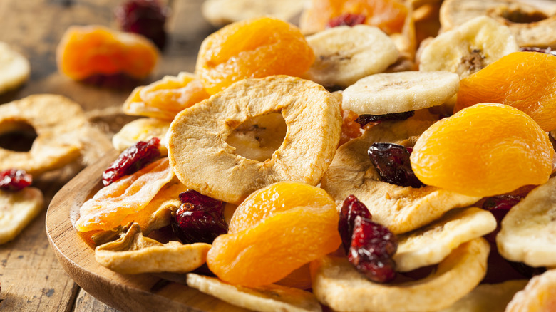 Assorted dried fruits