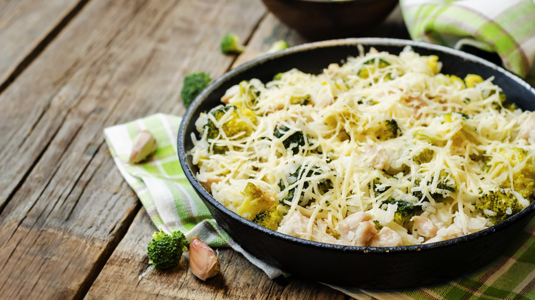broccoli cheese rice casserole