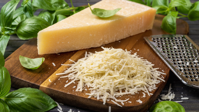 Grated parmesan cheese