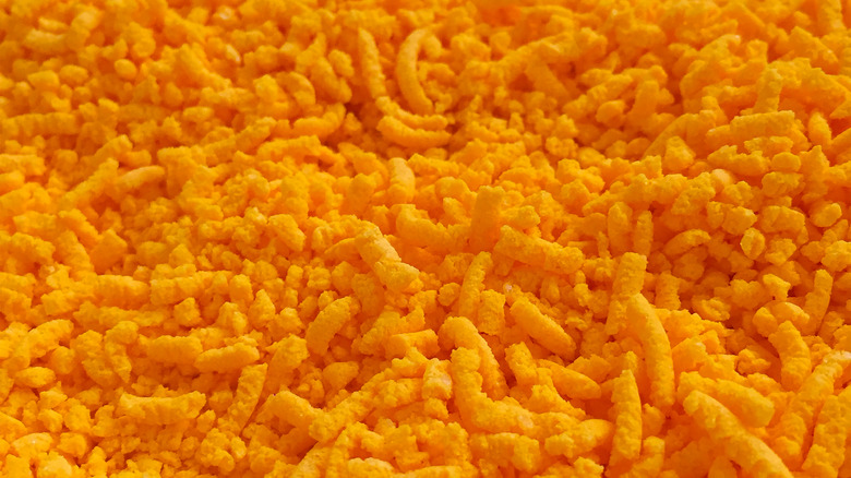 A big pile of Cheetos