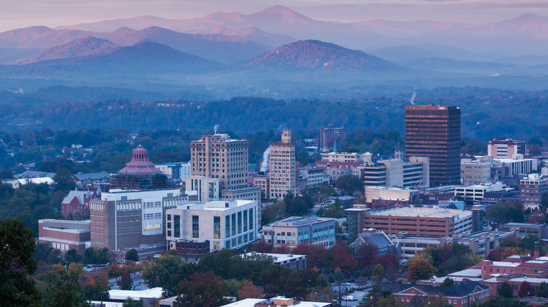 Skyline of Asheville