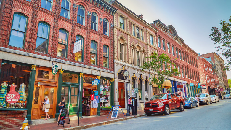 Downtown Portland Maine