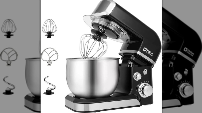 White Kitchen in the box stand mixer