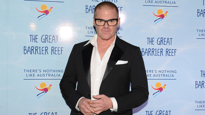 Heston Blumenthal at a media event