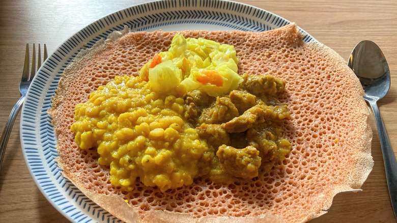 Ethiopian cabbage stew