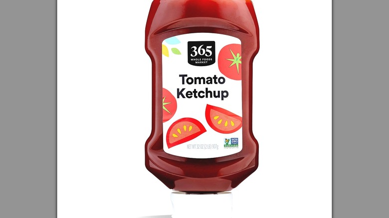 Whole Foods ketchup bottle