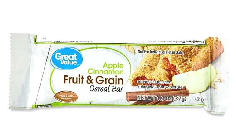 Walmart breakfast snack bar