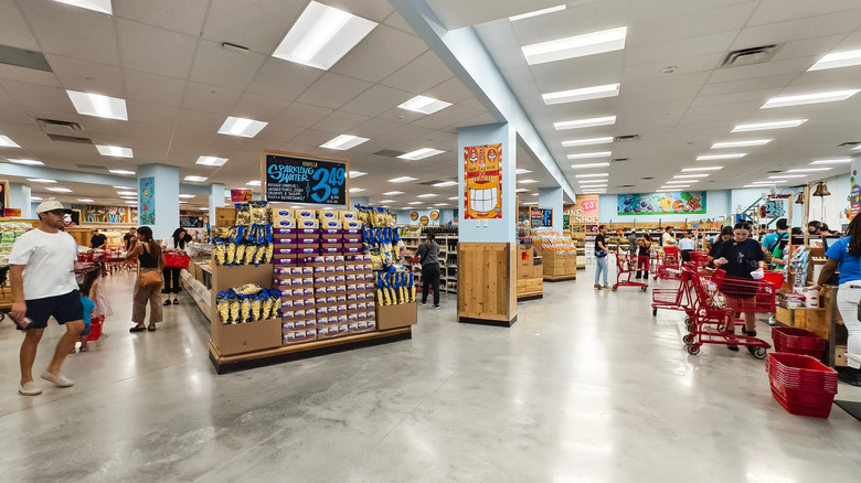 Interior of a Trader Joe's store