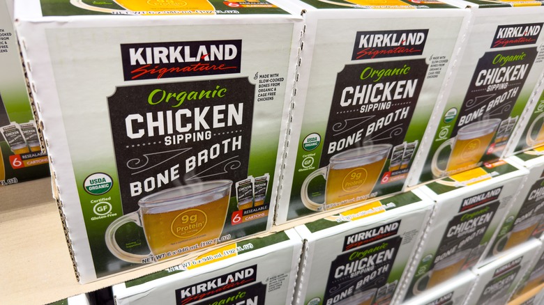 Kirkland Signature chicken broth