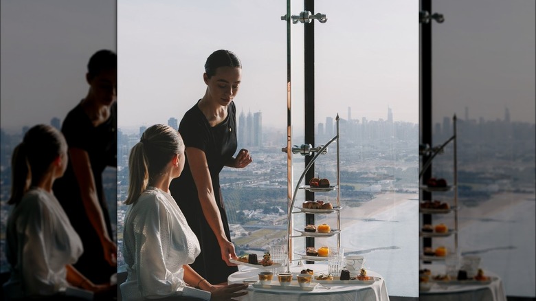 Afternoon tea at Burj Al Arab