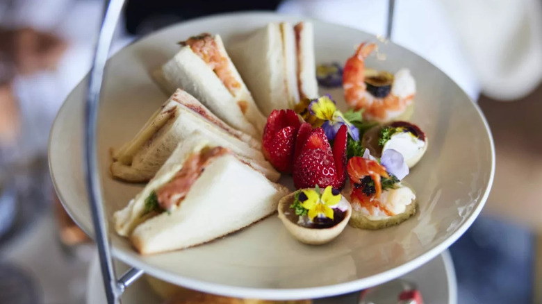 High Tea at Sea platter