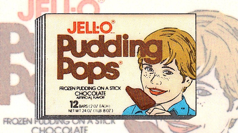 An old ad for Jell-O Pudding Pops