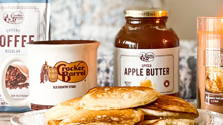 Cracker Barrel apple butter jar