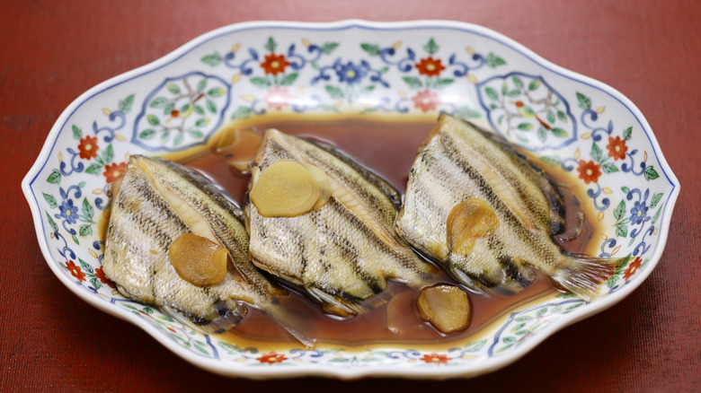 braised fish in soy sauce