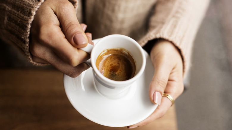 Espresso in a cup