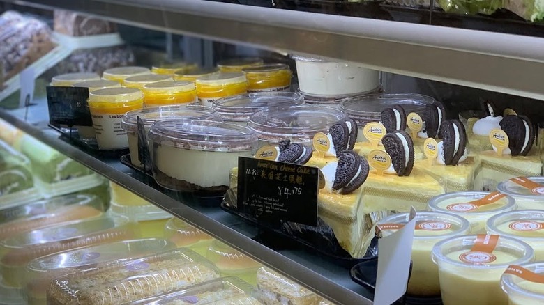 Colorful desserts at Audrey Bakery and Cafe