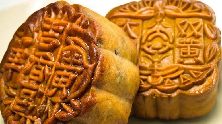 Moon cakes from Double Crispy Bakery