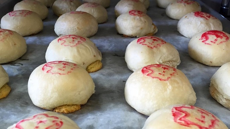 Taiwanese moon cakes from Yeh's Bakery