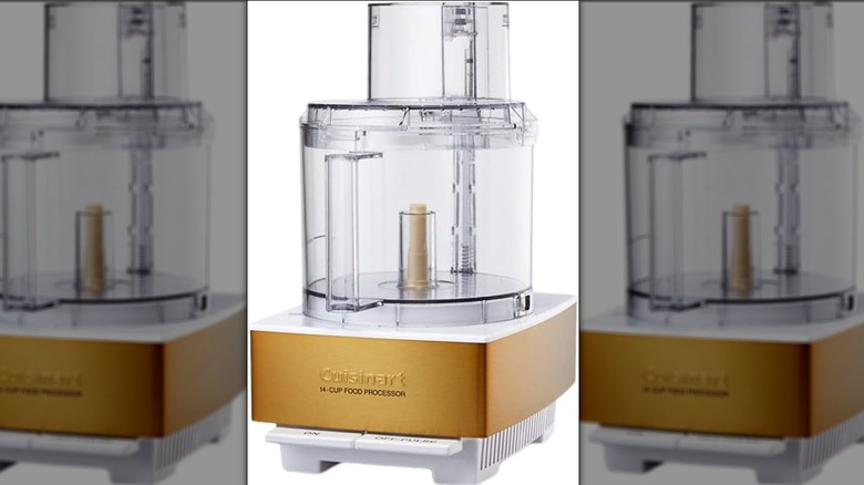Cuisinart 14-Cup Food Processor in White/Gold