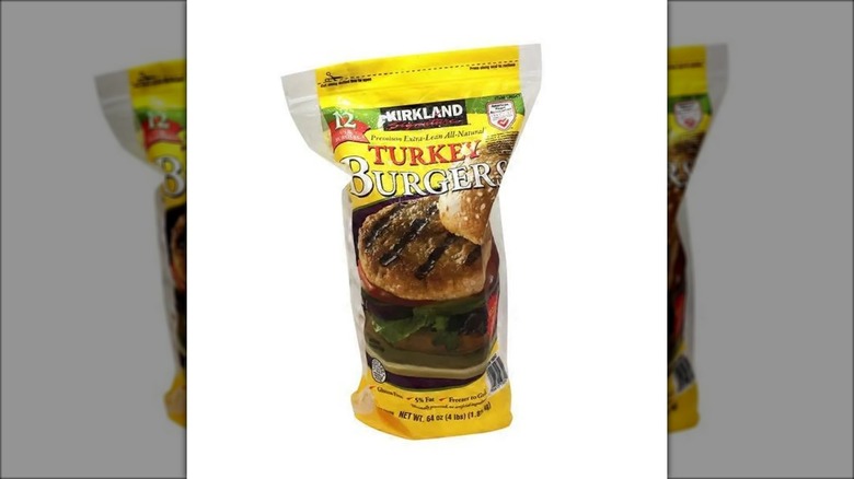 Kirkland Signature turkey burgers