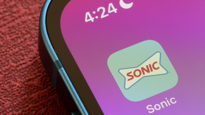 The Sonic icon for the app on a phone